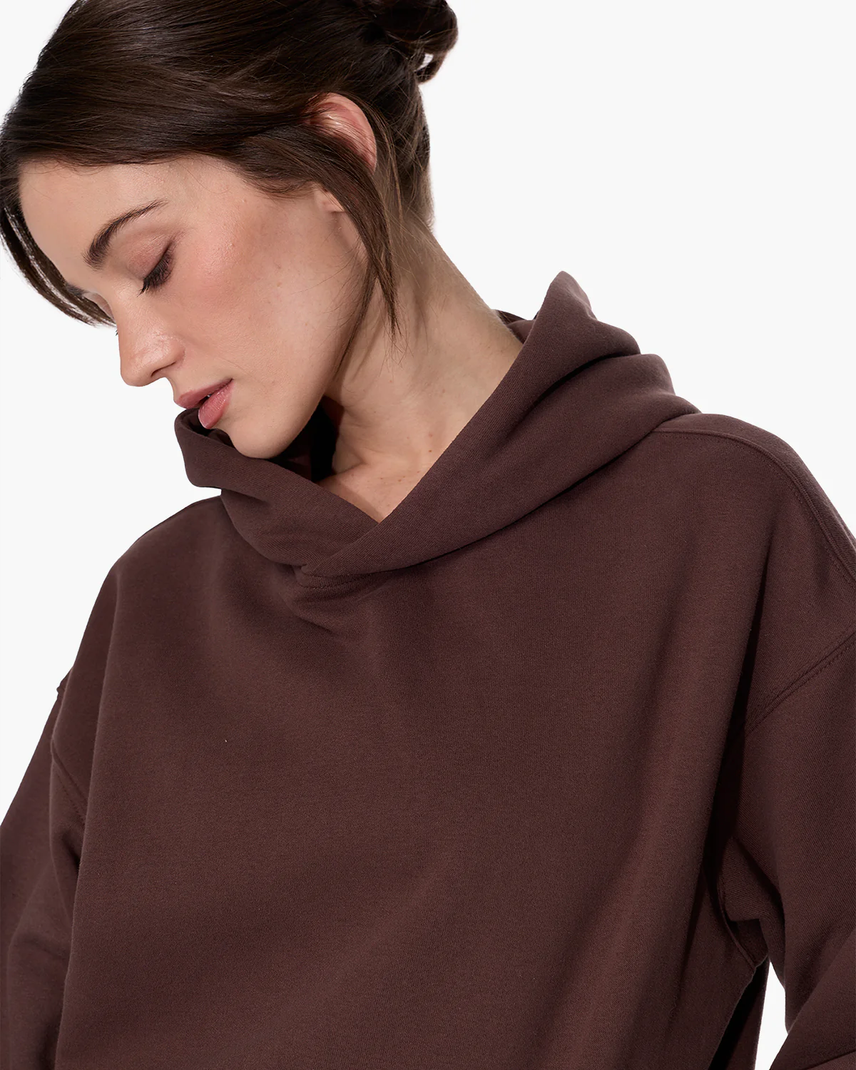 CloudSoft Pullover Hoodie - Dark Chocolate