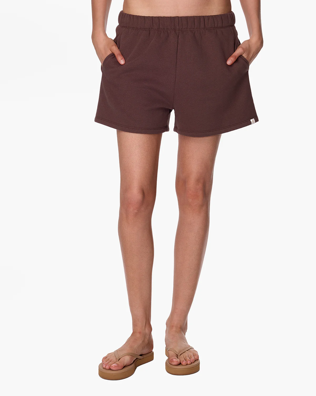 CloudSoft Sweat Short - Dark Chocolate