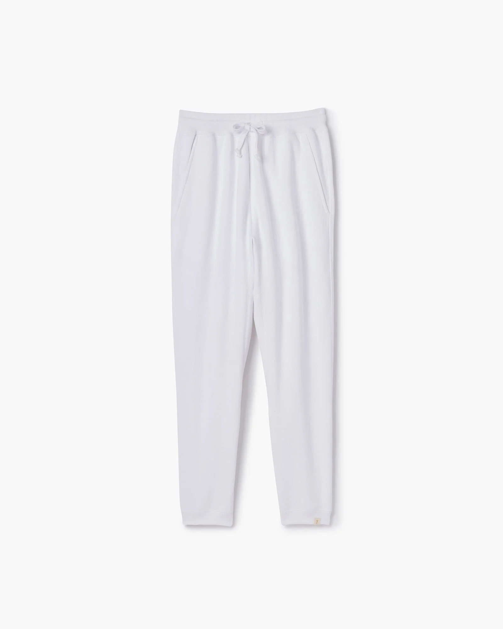 Core Fleece Jogger - White