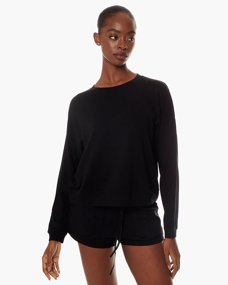 Coucher de Soleil Crew - Black