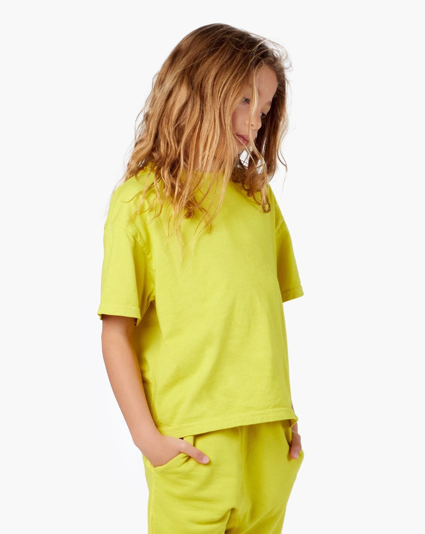 Kids Tee (Pigments) - Capri Lemon - Image 2
