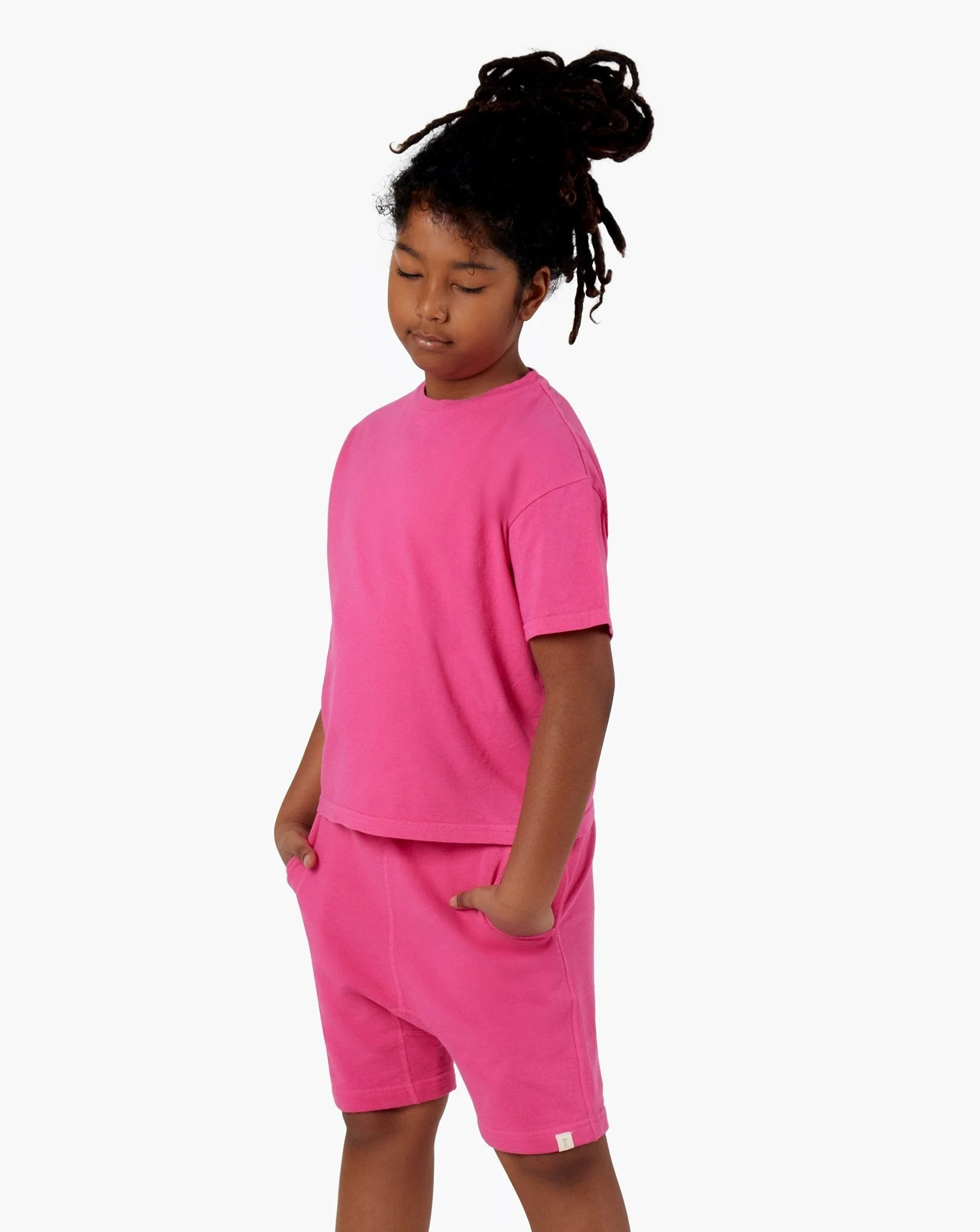 Kids Tee (Pigments) - Cherry Pink
