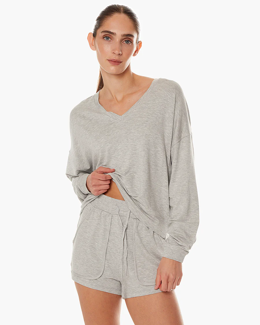 Matinée de Tennis Short - Heather Grey - Image 2