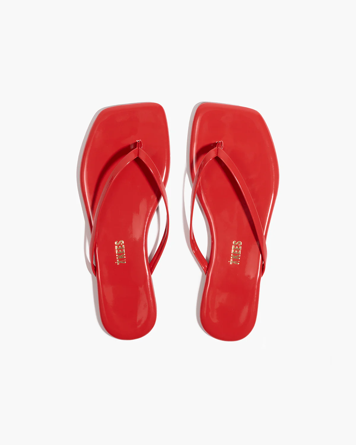 Square Toe Lily - Red Gloss