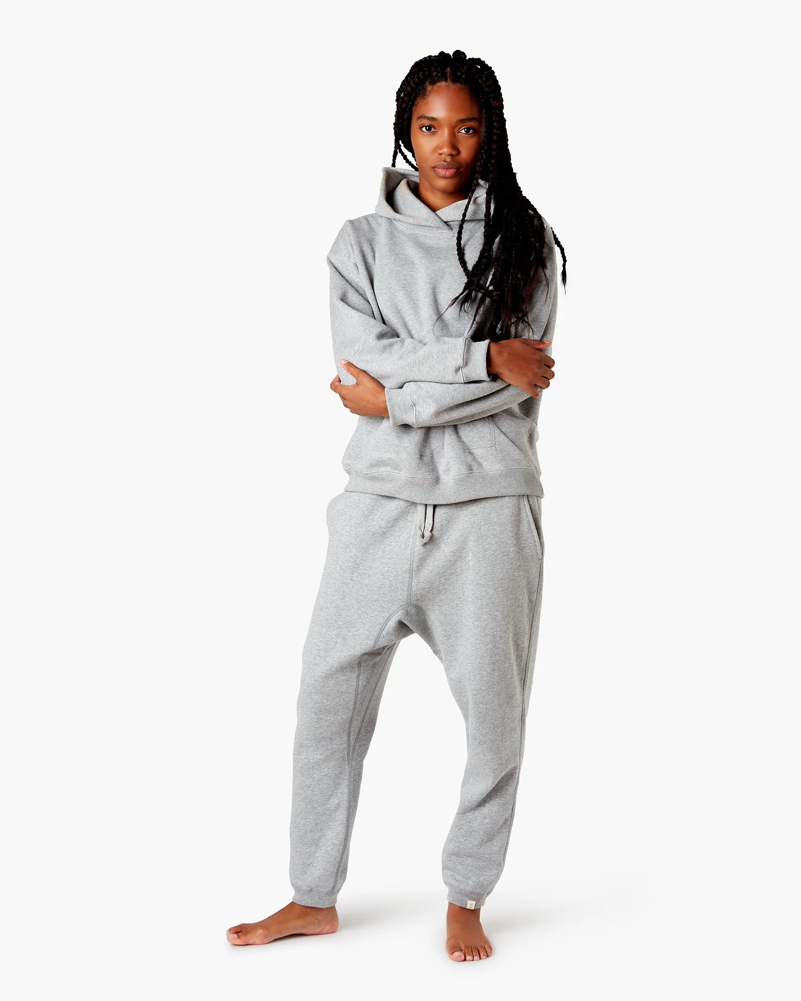 The Warm Jogger - Grey mix - Image 2