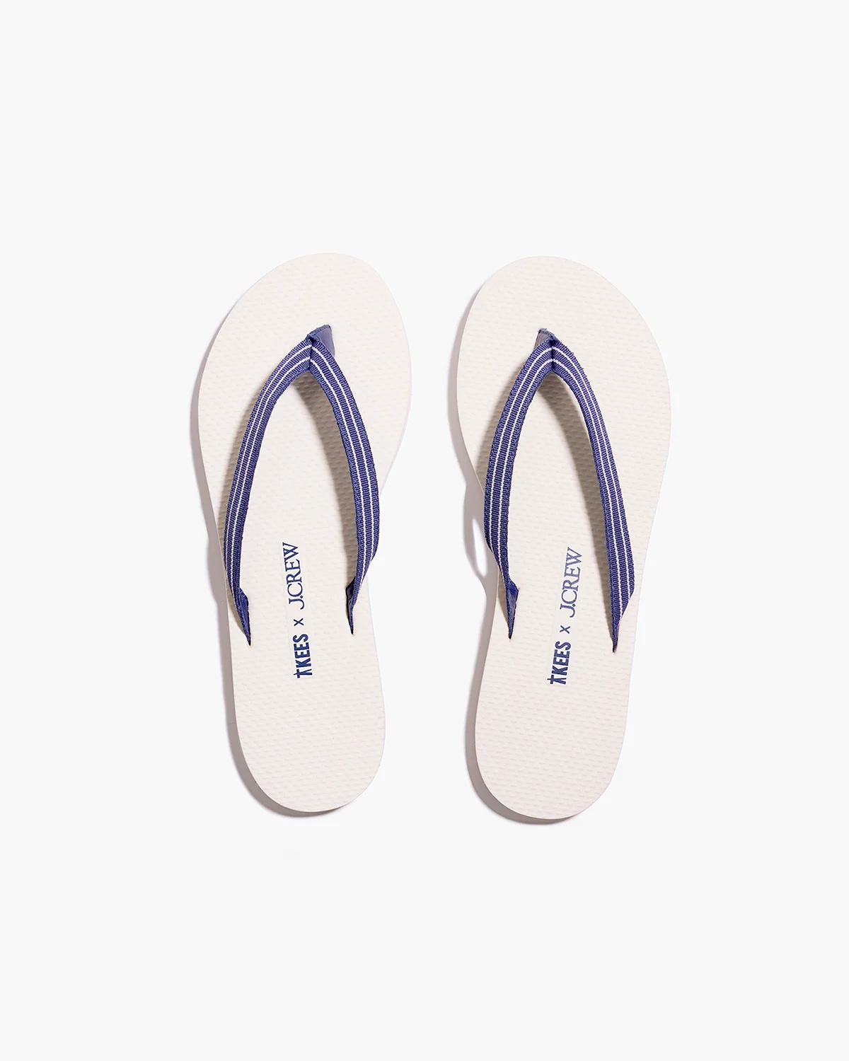 TKEES x J.CREW Sandal - Snow White